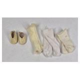 The Brass Key Porcelain Doll Victorian Dress Curly Hair Collectible w Accessories