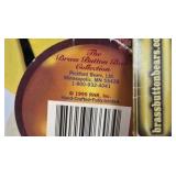 Brass Button Bears Mookie 1980s Raincoat Yellow Jacket Plush Collectible