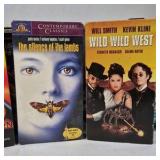 Lot of VHS Movies & VCR Head Cleaner Tapes Mixed Titles