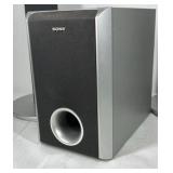Sony Home Theater Speaker System Floor Standing Tower Speakers Subwoofer Set
