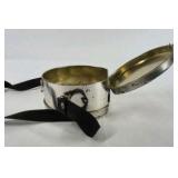 Harley Davidson Metal Lunch Box Style Container with Shoulder Strap Vintage Motorcycle Logo