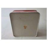 Betty Boop Metal Tin Box Red Star Design Hinged Lid Vintage Style