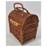 Home Decor Lot Wicker Basket Birdcage Frame Wall Art Figurine Mixed Decor Set