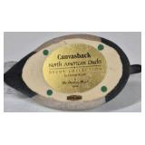 Canvasback Duck Decoy George Kruth Danbury Mint North American Ducks