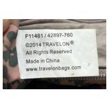 Travelon Crossbody Bag Gray Anti Theft Shoulder Purse Multi Pocket