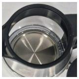 Chefman Electric Glass Kettle Stainless Steel Cordless Base 1.7L