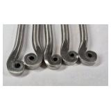 Stainless Steel Flatware Set Scroll Handle Forks Spoons Knives with Utensil Organizer Tray