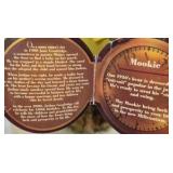 Brass Button Bears Mookie 1980s Raincoat Yellow Jacket Plush Collectible