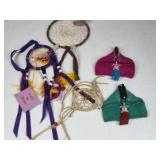 Leather Coin Pouch Lot with Dreamcatchers