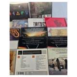 CD Music Lot Metallica Bon Jovi Heart Fleetwood Mac Pink Floyd Rock Albums