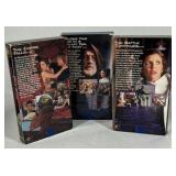 VHS Movie Lot The Godfather Trilogy Star Wars Original Prequel Films Collection