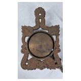 Vintage Electric Cast Iron Burner Hot Plate Ornate Leaf Design Single Burner