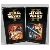 VHS Movie Lot The Godfather Trilogy Star Wars Original Prequel Films Collection