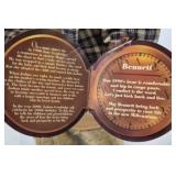 Boyds Bears Bennett Brass Button Bear Plush Class of 2000 Outfit Tag