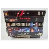 VHS Movie Lot Seven Usual Suspects Snow Falling on Cedars Drama Thriller Films