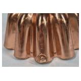 Copper Baking Molds Star and Fluted Pans Decorative Kitchen Bakeware Set