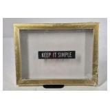 Home Decor Lot Wicker Basket Birdcage Frame Wall Art Figurine Mixed Decor Set