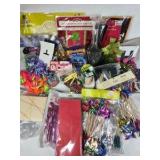 Party Supplies Lot Decorations Bows Picks Gift Wrap Craft Mixed Bundle