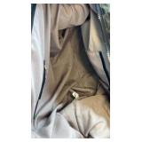 Sonoma Goods For Life Camo Quilted Duffel Bag Green Black Weekender Shoulder Strap