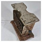 Vintage Electric Toaster Metal Wire Cage Bread Toaster