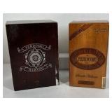 Cigar Box Lot Oliva Perdomo Romeo y Julieta Macanudo Wooden Storage Humidor Boxes