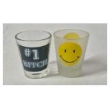 Glass Bottles Carafe Vase Drinkware Lot with Thermal Carafe Shot Glasses Mixed Set