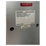 Sony Home Theater Speaker System Floor Standing Tower Speakers Subwoofer Set