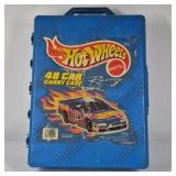 Vintage Hot Wheels Mattel Carry Case Die Cast Car Lot Racing Toy Storage Box