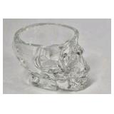 Clear Glass Vase Dish and Creamer Set Pressed Glass Table Decor Collection