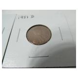 7 - 1940's and 1950's AU Wheat Pennies