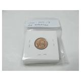 7 - 1940's and 1950's AU Wheat Pennies