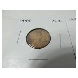 7 - 1940's and 1950's AU Wheat Pennies