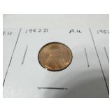 7 - 1940's and 1950's AU Wheat Pennies
