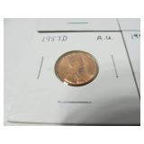 7 - 1940's and 1950's AU Wheat Pennies