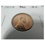 7 - 1940's and 1950's AU Wheat Pennies