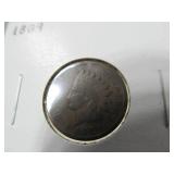 1889 Indian Head Penny