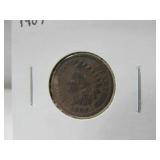 1907 Indian Head Penny