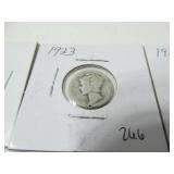8 - 1920's Mercury Dimes