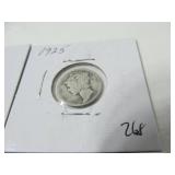 8 - 1920's Mercury Dimes