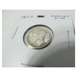 5 - 1930's Mercury Dimes