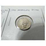 10 - 1940's Mercury Dimes