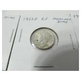 10 - 1940's Mercury Dimes