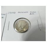10 - 1940's Mercury Dimes