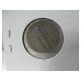 1945 Micro S Mercury Dime E.F.