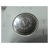 1884 Liberty Nickel