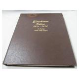 36 Coin Fully Filled Dansco Coin Album #8176 for Eisenhower Dollar Coins.