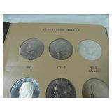 36 Coin Fully Filled Dansco Coin Album #8176 for Eisenhower Dollar Coins.
