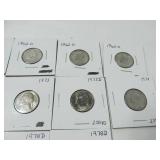 1962 - 1978 Uncirculated Nickels