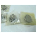1960's Uncirculated Mint Condition Nickels