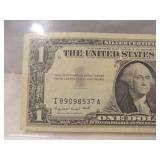 1957A U.C One Dollar Silver Certificate